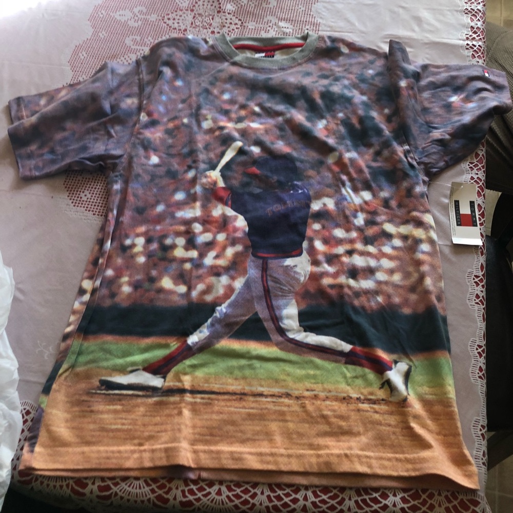 Tommy Hilfiger Double Sided Baseball Shirt